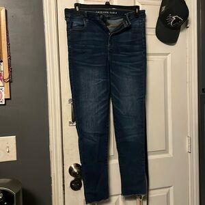 American Super HI-Rise Jeggings Crop Size 14